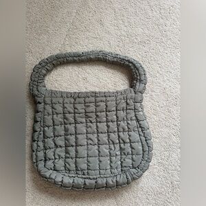 Quilted olive  Women's Bag